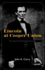 Image for Lincoln at Cooper Union