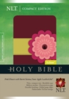 Image for NLT Compact Bible Tutone Pink Flower