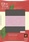 Image for NLT One Year Bible, Slimline Edition, Heather Gray/Pink, The