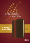Image for NIV Life Application Study Bible, Second Edition, TuTone (Red Letter, LeatherLike, Brown/Tan)
