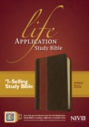 Image for NIV Life Application Study Bible, Second Edition, TuTone (Red Letter, LeatherLike, Brown/Tan, Indexed)