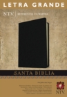 Image for Santa Biblia NTV, Edicion de referencia ultrafina, letra grande (Letra Roja, Piel fabricada, Negro)