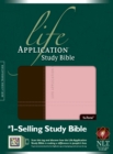 Image for NLT Life Application Study Bible Tutone Brown/Pink, Indexed