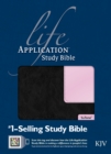 Image for KJV Life Application Study Bible Tutone Black/Pink