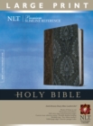 Image for NLT Premium Slimline Reference Bible, Large Print Brown/Blue