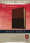 Image for NLT Holy Bible Personal Size Large Print, Brown/Tan, Indexed