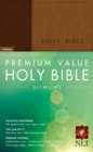 Image for NLT Premium Value Slimline Bible, Tutone Brown/Tan