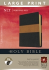 Image for NLT Holy Bible Personal Size Large Print Black/Tan, Indexed