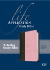 Image for KJV Life Application Study Bible Dark Brown/Pink