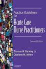 Image for Practice Guidelines for Acute Care Nurse Practitioners