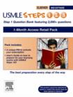 Image for USMLE Steps 123: Step 1 Question Bank, 1 Month Access Retail Pack
