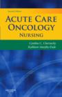 Image for Acute care oncology nursing