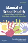 Image for Manual of school health