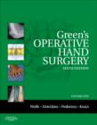 Image for Green&#39;s Operative Hand Surgery