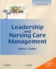 Image for Leadership and Nursing Care Management