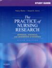 Image for Study guide for The practice of nursing research, appraisal, synthesis, and generation of evidence, sixth edition