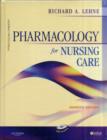 Image for Pharmacology for Nursing Care