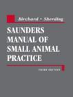 Image for Saunders manual of small animal practice