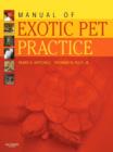 Image for Manual of exotic pet practice