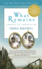 Image for What Remains : A Memoir of Fate, Friendship, and Love