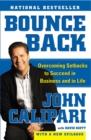 Image for Bounce back: overcoming setbacks to succeed in business and in life