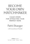 Image for Become your own matchmaker: 8 easy steps for attracting your perfect mate