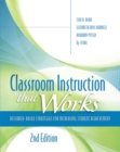 Image for Classroom instruction that works  : research-based strategies for increasing student achievement