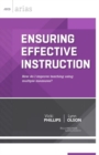 Image for Ensuring Effective Instruction