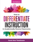 Image for How to Differentiate Instruction in Academically Diverse Classrooms
