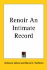 Image for RENOIR AN INTIMATE RECORD