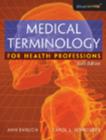 Image for Medical Terminology for Health Professions