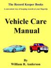 Image for Vehicle Care Manual