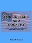 Image for For College and Country