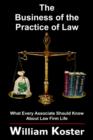 Image for The Business of the Practice of Law : What Every Associate Should Know About Law Firm Life