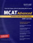 Image for MCAT advanced  : 2009 edition