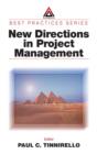 Image for New directions in project management