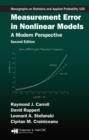 Image for Measurement error in nonlinear models: a modern perspective.