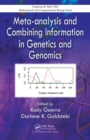 Image for Meta-analysis and combining information in genetics and genomics