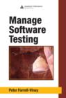 Image for Manage software testing