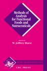 Image for Methods of analysis for functional foods amd nutraceuticals : 4