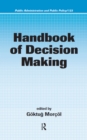 Image for Handbook of decision making