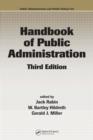 Image for Handbook of public administration