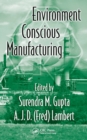 Image for Environment conscious manufacturing