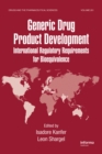 Image for Generic Drug Product Development: International Regulatory Requirements for Bioequivalence
