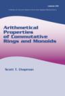 Image for Arithmetical properties of commutative rings and monoids