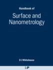 Image for Handbook of surface and nanometrology