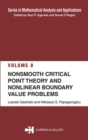 Image for Nonsmooth critical point theory and nonlinear boundary value problems