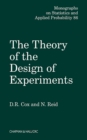 Image for The theory of the design of experiments