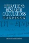 Image for Operations research calculations handbook