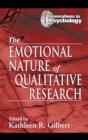 Image for The emotional nature of qualitative research